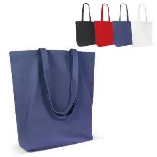 Bag organic cotton color long 270g/m² 42x12x43 cm - LT95379 (gadzety reklamowe)
